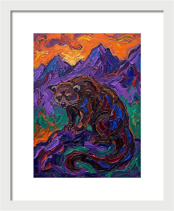 Binturong In Expressionist Style