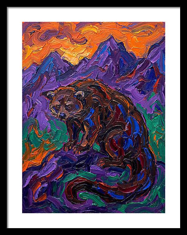 Binturong In Expressionist Style