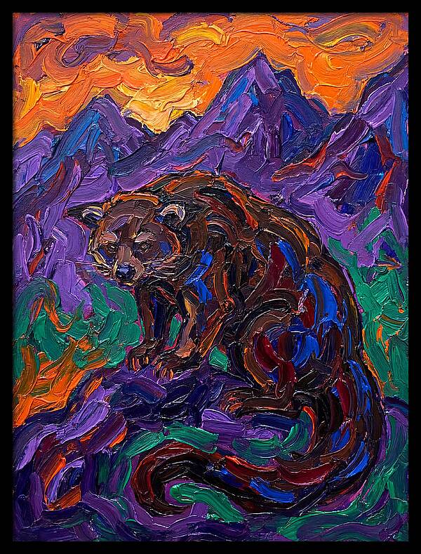 Binturong In Expressionist Style