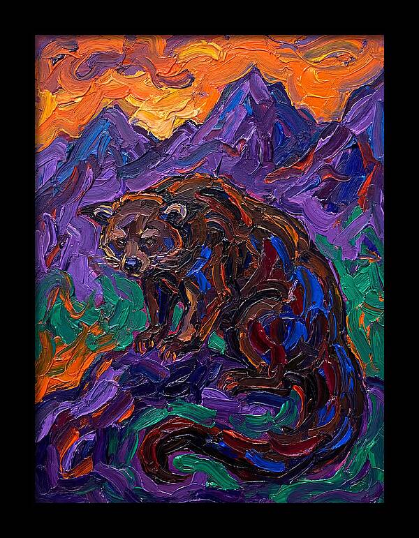 Binturong In Expressionist Style
