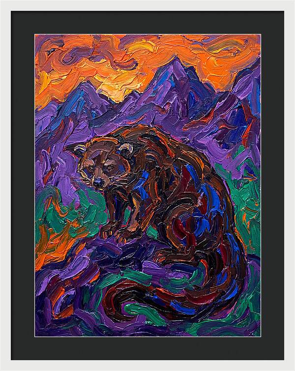Binturong In Expressionist Style
