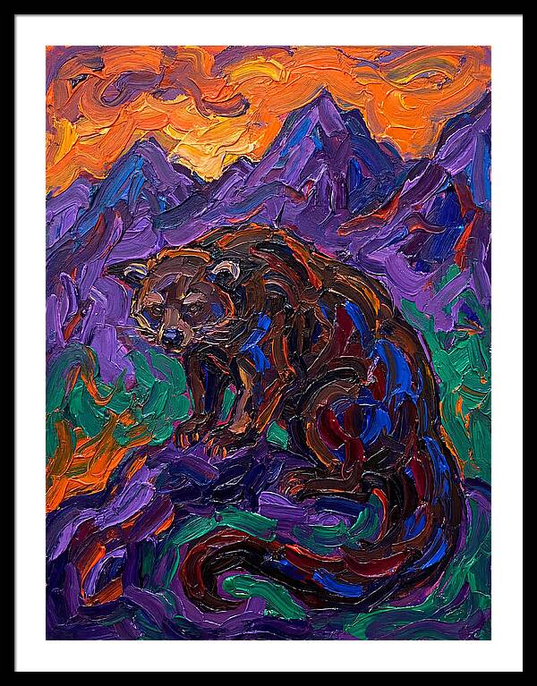 Binturong In Expressionist Style