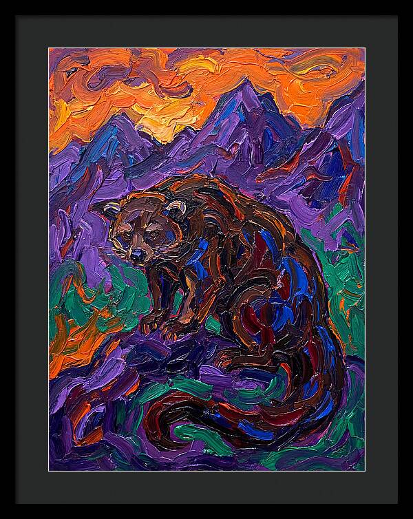 Binturong In Expressionist Style