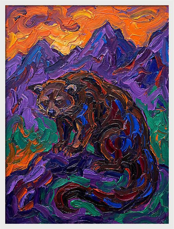 Binturong In Expressionist Style