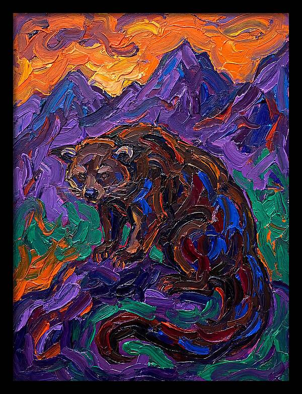 Binturong In Expressionist Style