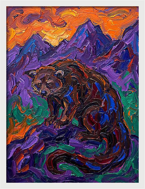 Binturong In Expressionist Style