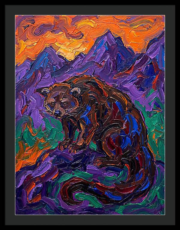 Binturong In Expressionist Style