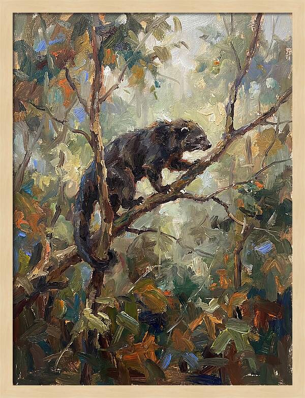 Binturong In The Canopy