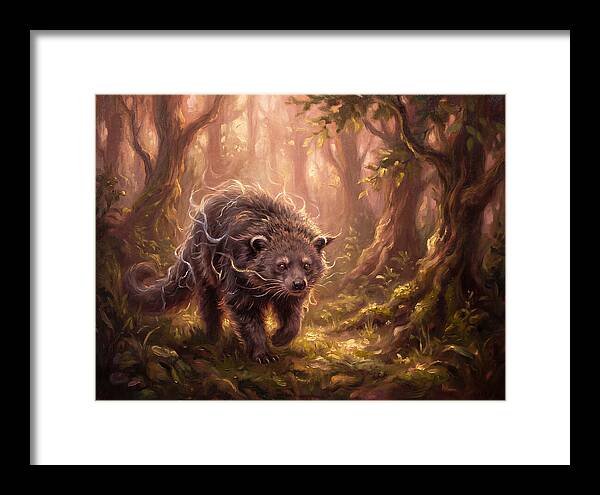 Binturong In The Forest
