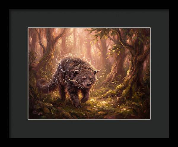 Binturong In The Forest