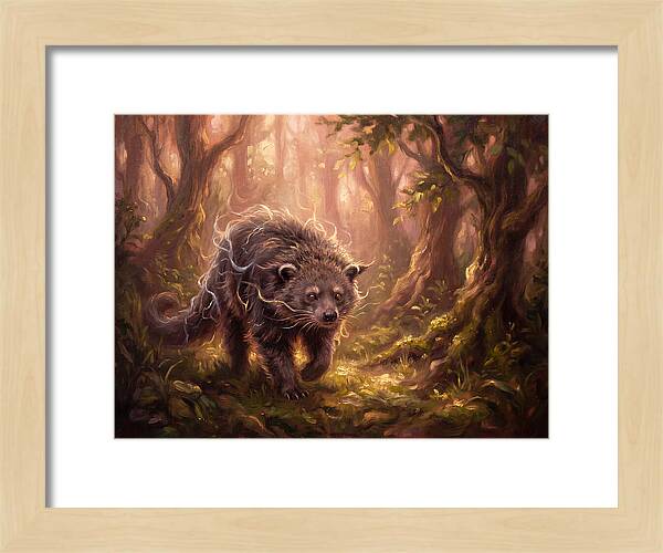 Binturong In The Forest