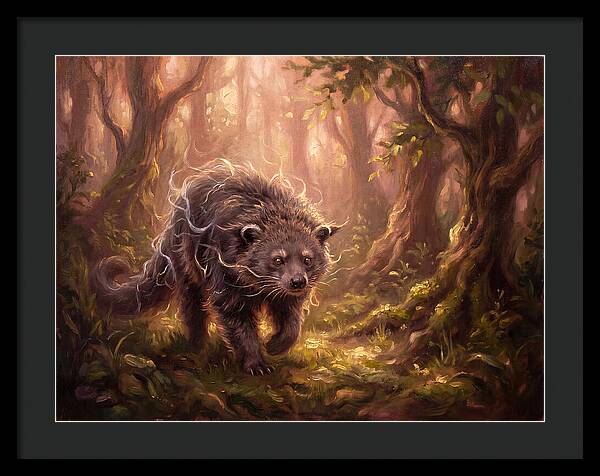 Binturong In The Forest