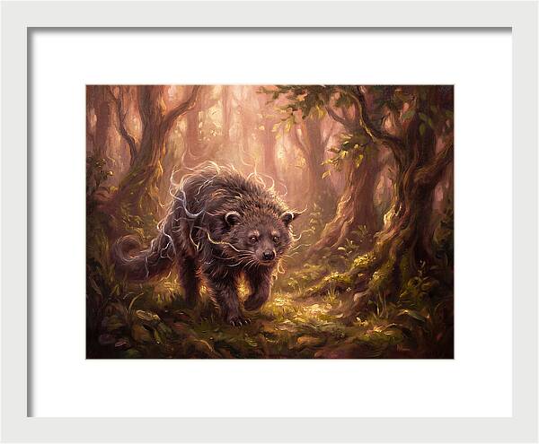 Binturong In The Forest