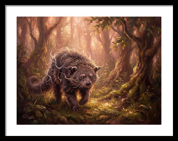 Binturong In The Forest