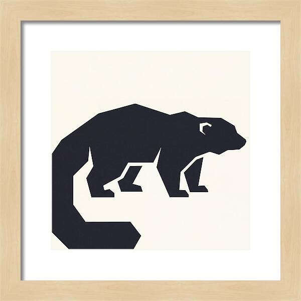 Binturong Silhouette