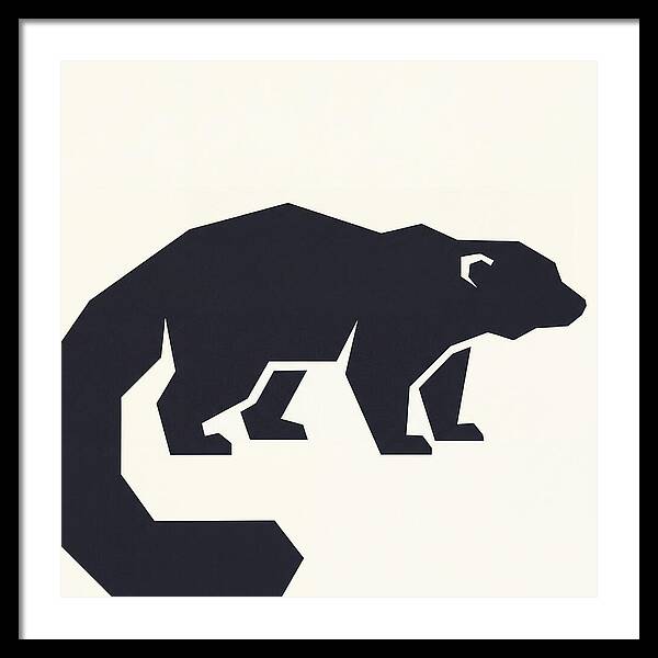 Binturong Silhouette