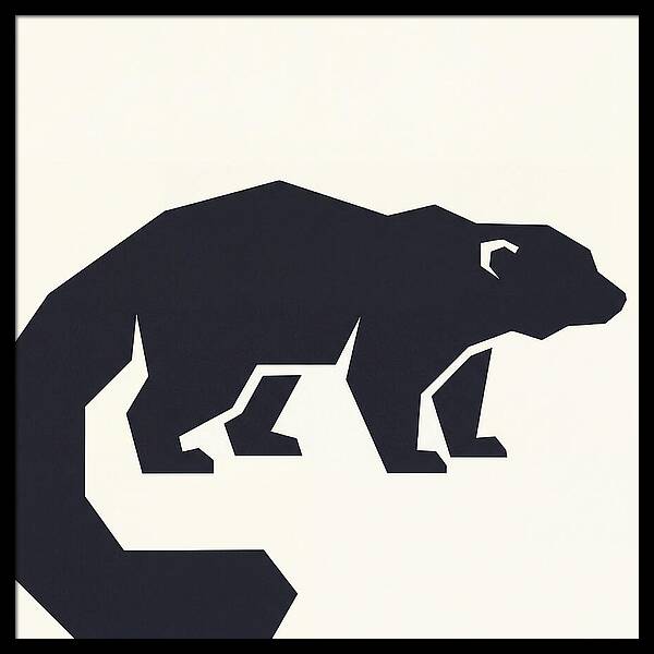 Binturong Silhouette