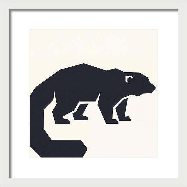 Binturong Silhouette
