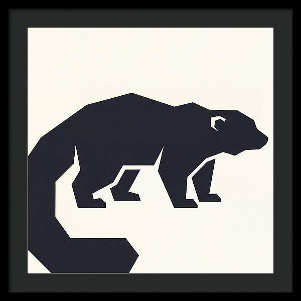 Binturong Silhouette