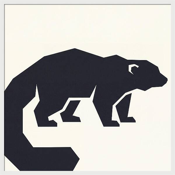 Binturong Silhouette