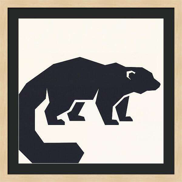 Binturong Silhouette