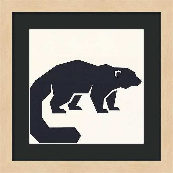 Binturong Silhouette