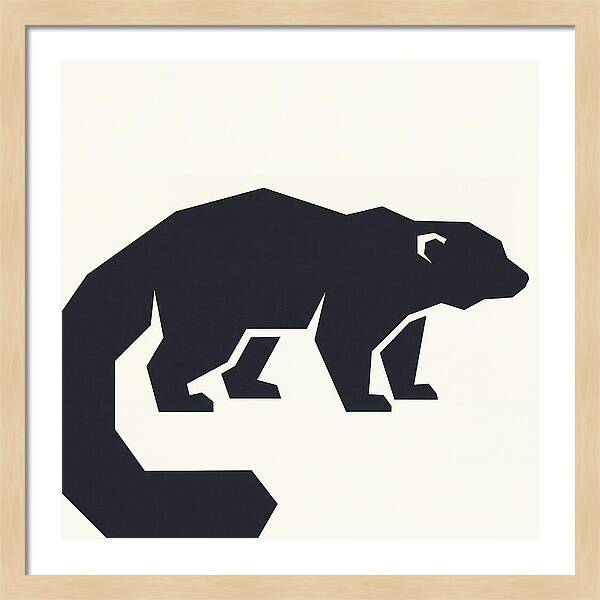 Binturong Silhouette