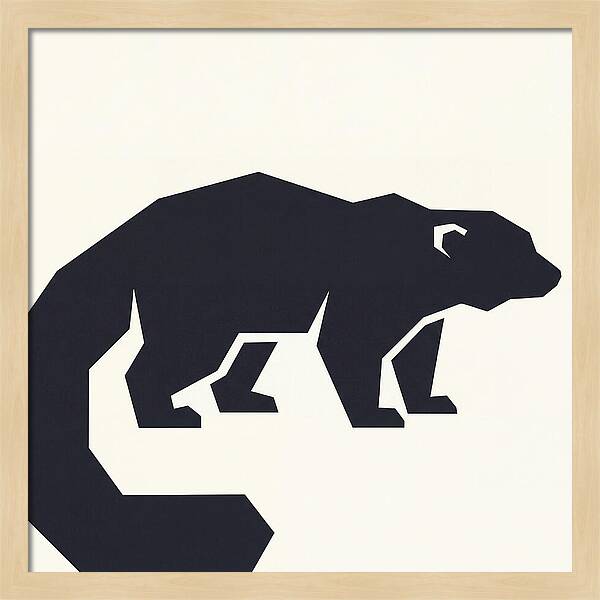 Binturong Silhouette