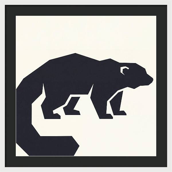Binturong Silhouette