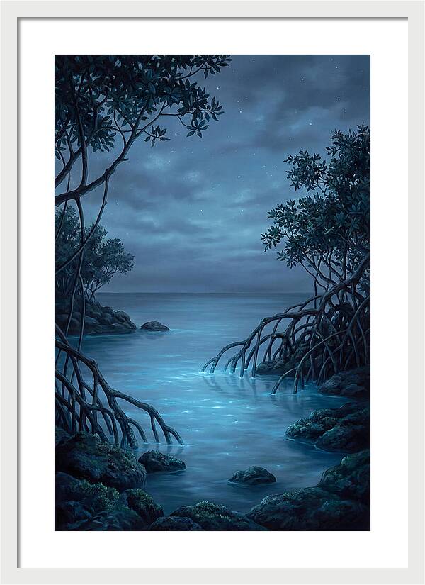 Bioluminescent Bay Serenity