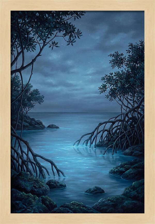Bioluminescent Bay Serenity