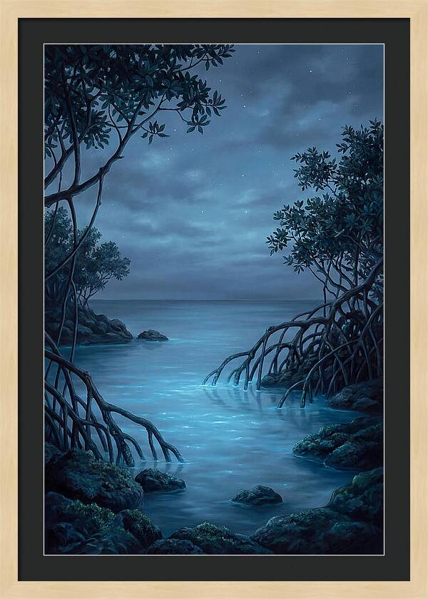 Bioluminescent Bay Serenity