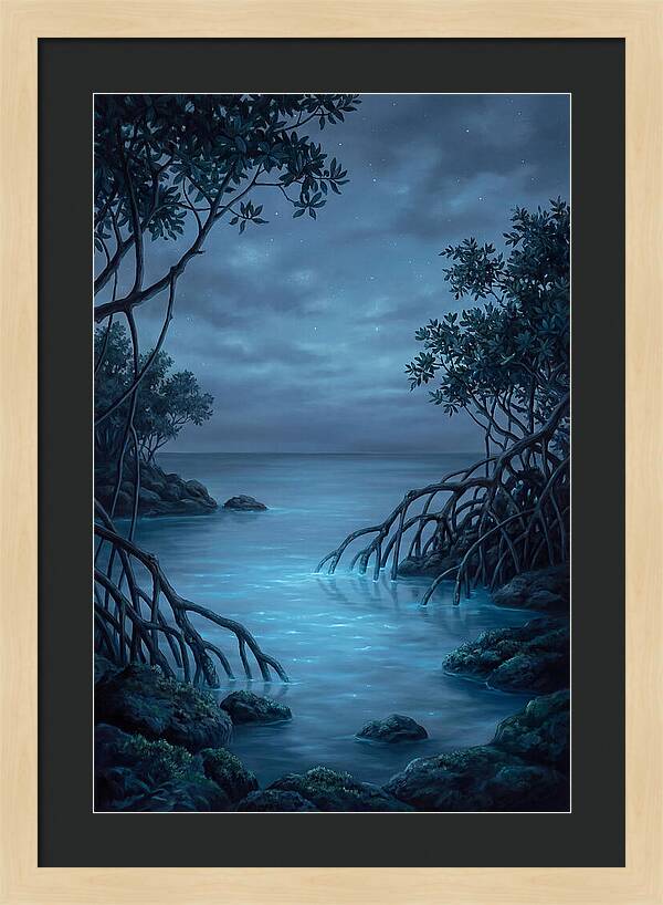 Bioluminescent Bay Serenity