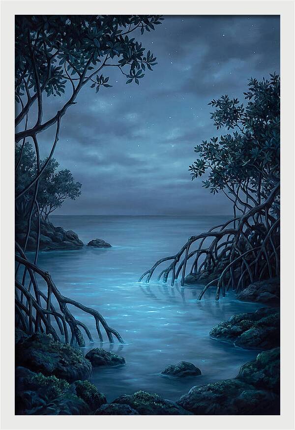 Bioluminescent Bay Serenity