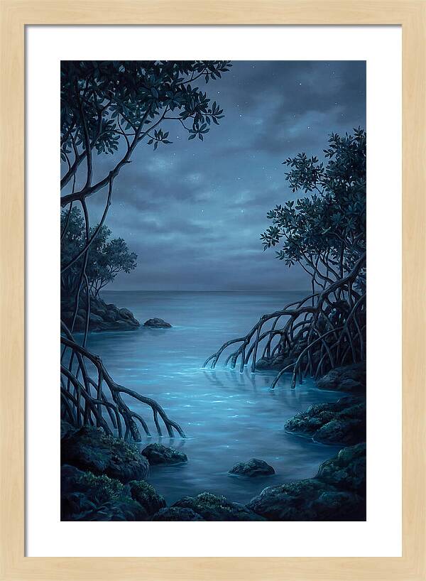 Bioluminescent Bay Serenity