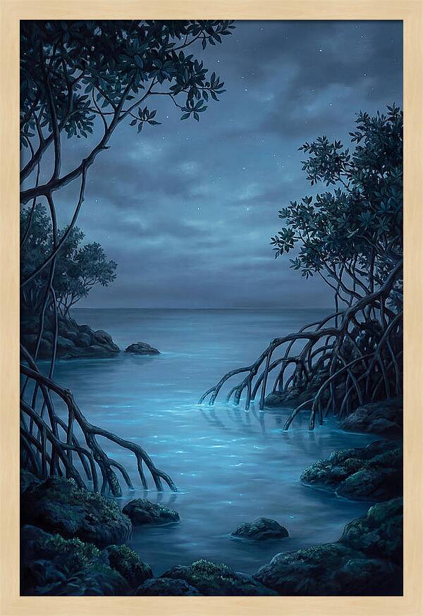 Bioluminescent Bay Serenity