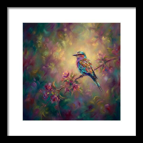 Bird Among Blossoms
