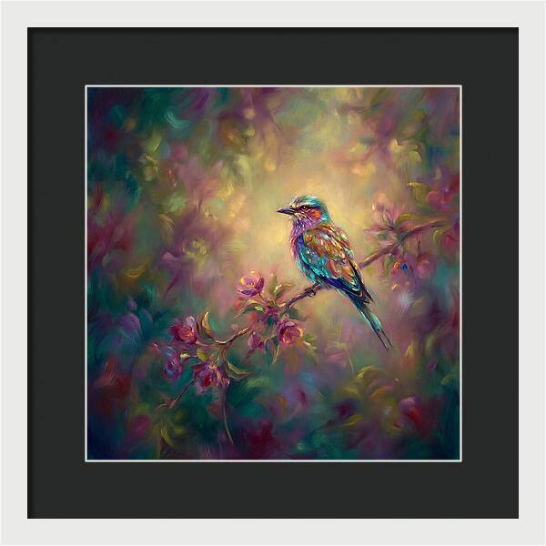 Bird Among Blossoms
