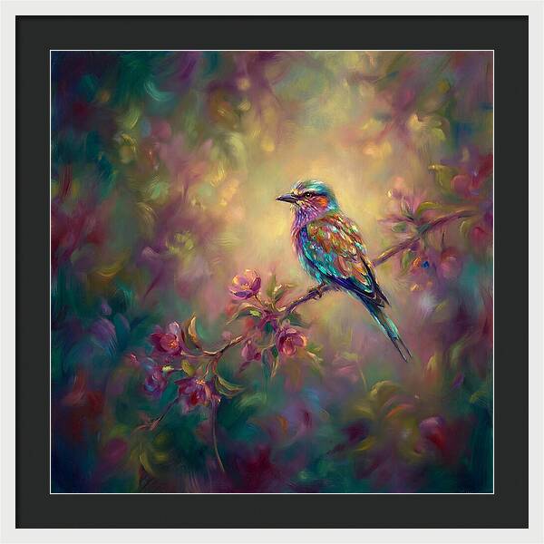 Bird Among Blossoms
