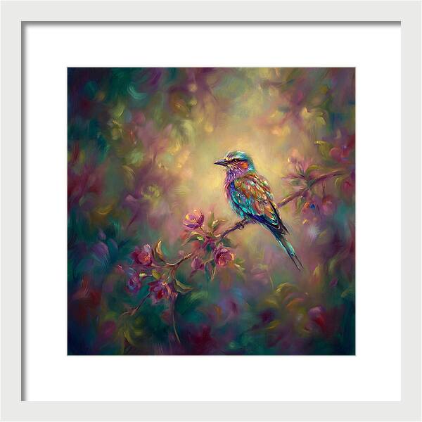 Bird Among Blossoms