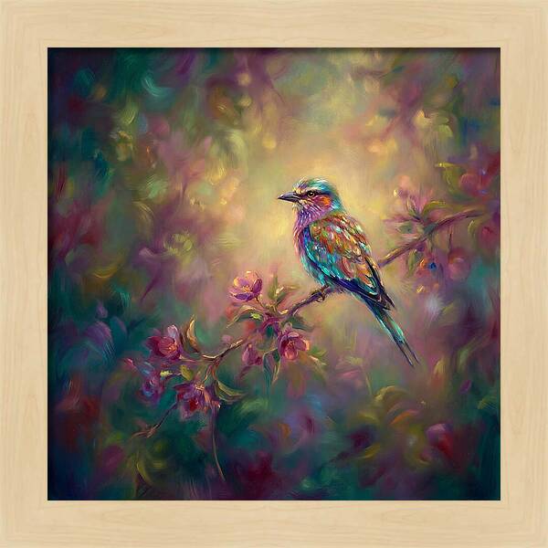 Bird Among Blossoms