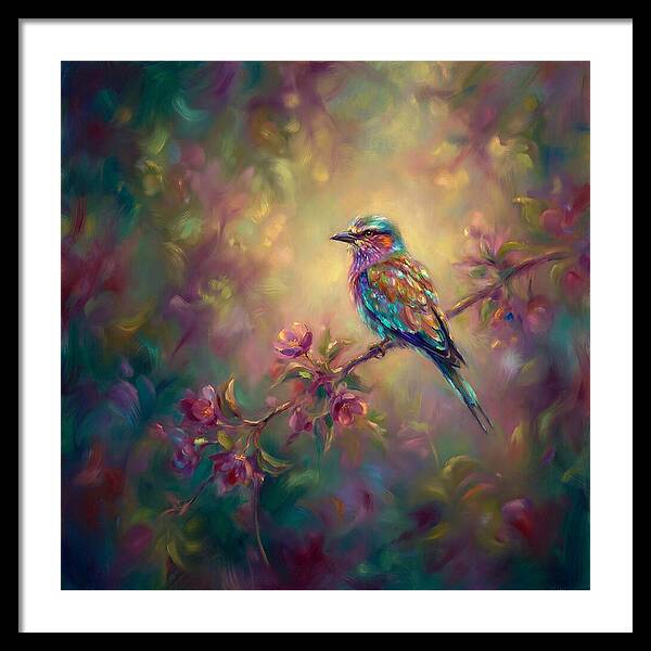 Bird Among Blossoms