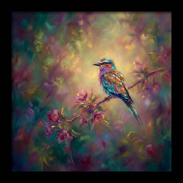 Bird Among Blossoms