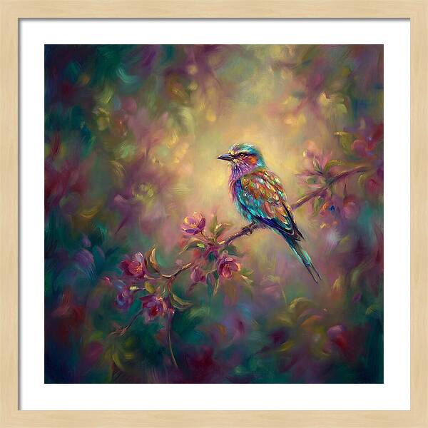Bird Among Blossoms
