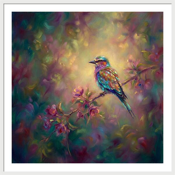 Bird Among Blossoms