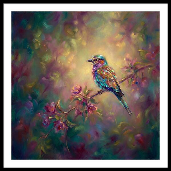 Bird Among Blossoms