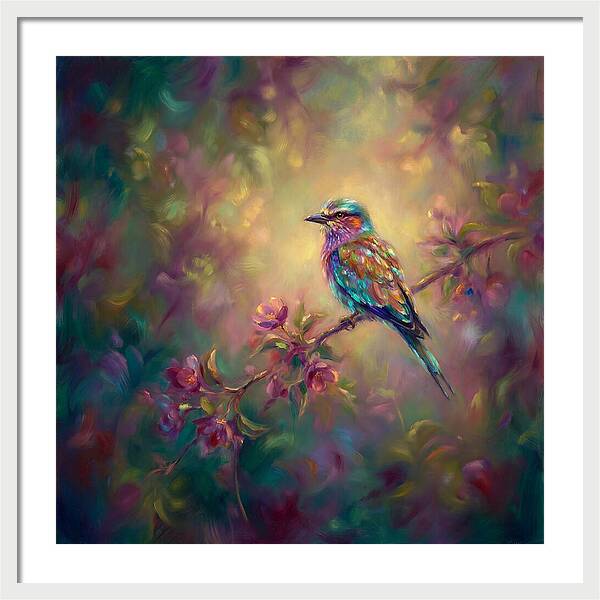 Bird Among Blossoms