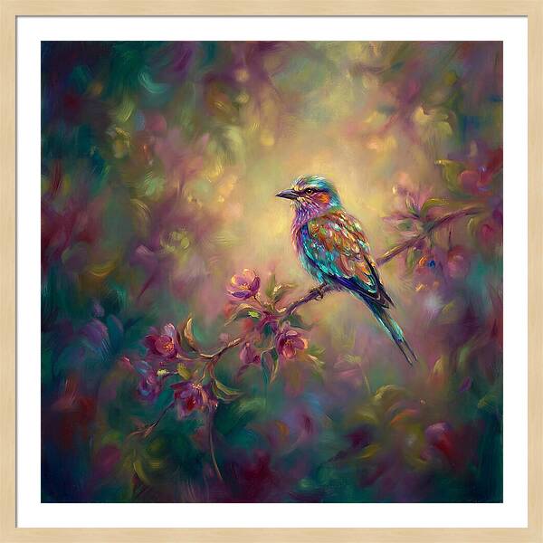 Bird Among Blossoms