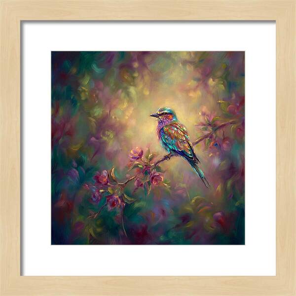 Bird Among Blossoms