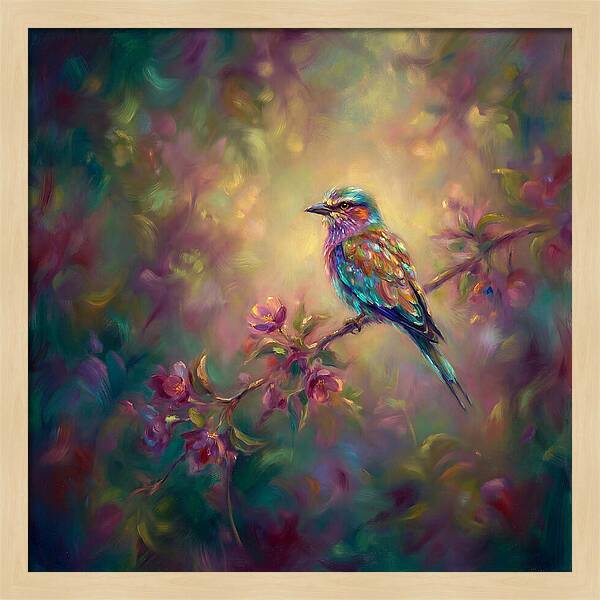 Bird Among Blossoms